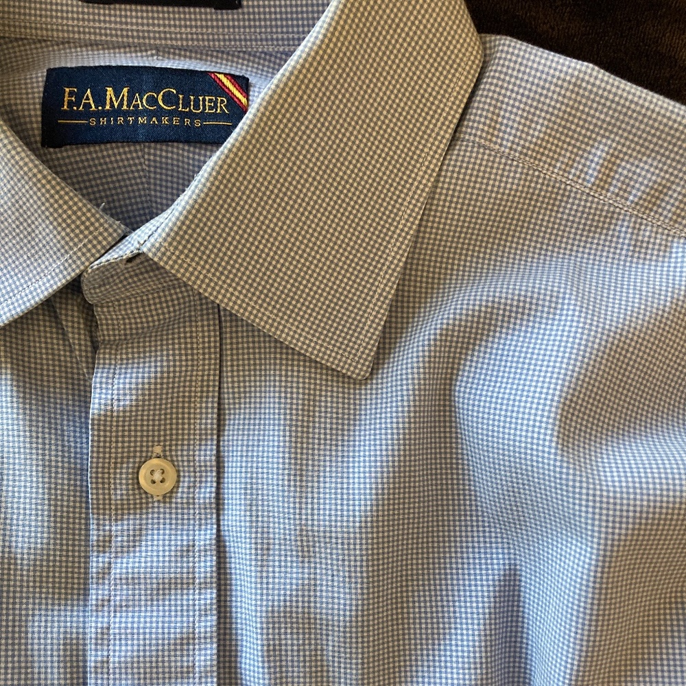 F.A. MacCluer 80's 2 Ply Broadcloth - 16.5 / 33